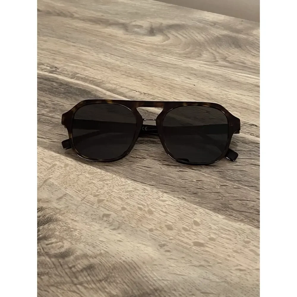 Fendi Aviator Sunglasses Havana Tortoise Ff Logo Fe40026U 52A
